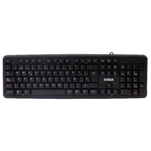 Nilox Teclado Compacto NXKBE000002 Usb Negro-IA1 Nilox Teclado Compacto NXKBE000002 Usb Negro
