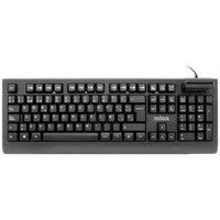 NILOX NXKIRE0002 NEGRO / TECLADO CON CABLE Y LECTOR DE TARJETAS DNI-E