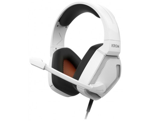 KROM KOPA PRO | AURICULAR GAMING STEREO BLANCO