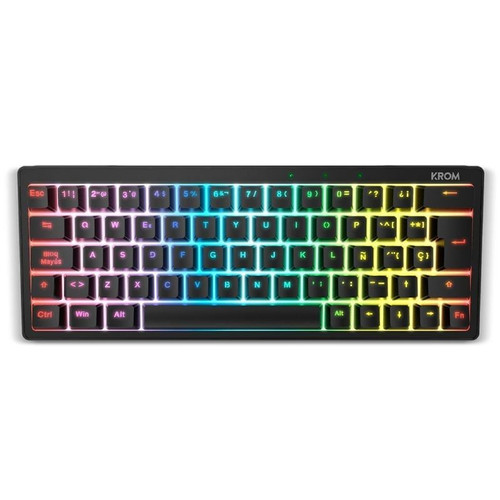 KROM KREATOR Mini Teclado Mecánico RGB-IA5 KROM KREATOR Mini Teclado Mecánico RGB