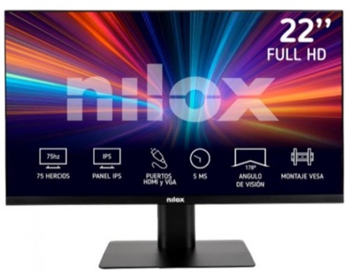 MONITOR 21.5" NILOX 5MS IPS HDMI