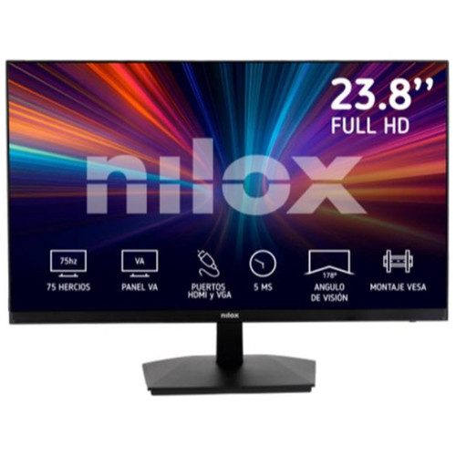 NILOX NXM24FHD11 Monitor 24" FHD VA 5ms VGA HDMI-IA19 NILOX NXM24FHD11 Monitor 24" FHD VA 5ms VGA HDMI