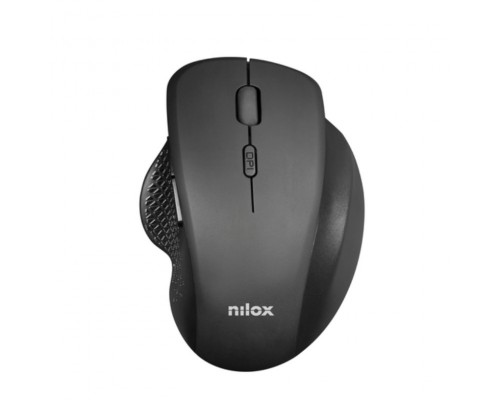 Nilox Ratón Wireless 3200 DPI, 2.4G, Negro