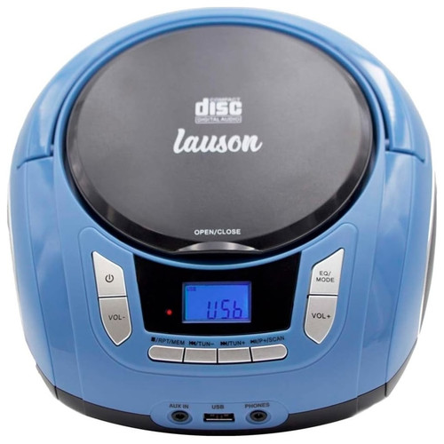 LAUSON NXT963 AZUL / REPRODUCTOR RADIO CD CON ALTAVOCES INCORPORADOS-M05 LAUSON NXT963 AZUL / REPRODUCTOR RADIO CD CON ALTAVOCES INCORPORADOS