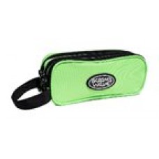 OCW ESTUCHE 3 CREMALLERAS VERDE NEON