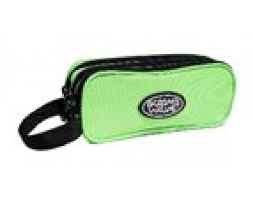 OCW ESTUCHE 3 CREMALLERAS VERDE NEON