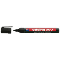 MARCADOR PERMANENTE PUNTA REDONDA 1.5-3MM 300 NEGRO EDDING 300-01-0MR MARCADOR PERMANENTE PUNTA REDONDA 1.5-3MM 300 NEGRO EDDING 300-01