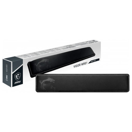 MSI Vigor-WR01 descansa muñecas Espuma de memoria, Caucho Negro-MR4 MSI Vigor-WR01 descansa muñecas Espuma de memoria, Caucho Negro