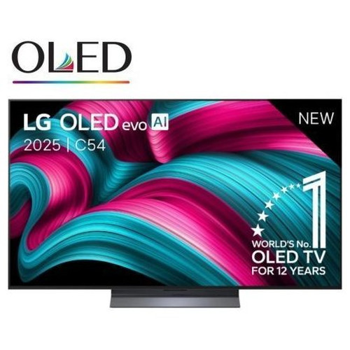TV LG OLED EVO AI C5 OLED55C54LA 55" UHD 4K SMART TV NEGRO-DI89 TV LG OLED EVO AI C5 OLED55C54LA 55" UHD 4K SMART TV NEGRO