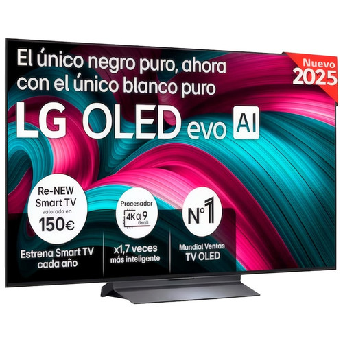 LG OLED EVO AI C5 / TELEVISOR SMART TV 55" OLED / 120HZ (VRR 144HZ) / UHD 4K HDR
