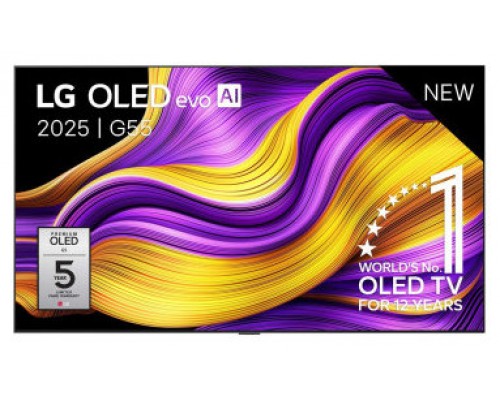 LG OLED evo AI OLED83G55LW 2,11 m (83") 4K Ultra HD Smart TV Wifi Plata