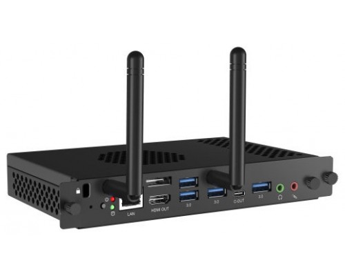 iiyama OPC51204BC-1 PCs/estación de trabajo Intel® Core™ i5 i5-12450H 8 GB DDR4-SDRAM 256 GB SSD Windows 11 IoT Enterprise Mini PC Negro