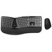 CONCEPTRONIC Kit de Teclado y Raton Ergonomico Inalambrico ORAZIO02ES