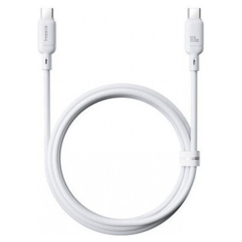 OS-BASEUS SILKY FAST CHARGING DATA CABLE USB-A TO USB-C 3A 1M MOON WHITE-MR3 OS-BASEUS SILKY FAST CHARGING DATA CABLE USB-A TO USB-C 3A 1M MOON WHITE