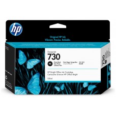 HP Cartucho de tinta DesignJet 730 negro fotográfico de 130 ml