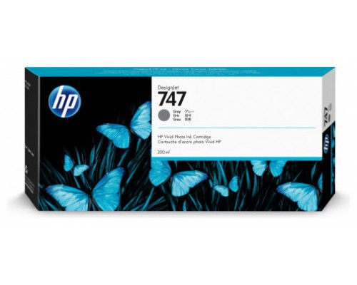 HP nº747 300-ml Gray Ink Cartridge