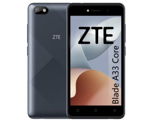 ZTE A33 CORE BLACK 5" FW+ / QUADCORE/ 32GB ROM / 1GB RAM / 2MP + 0,3MP  / 2000MAH / 5W