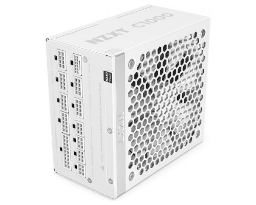 NZXT C1000 Gold unidad de fuente de alimentación 1000 W 24-pin ATX ATX Blanco