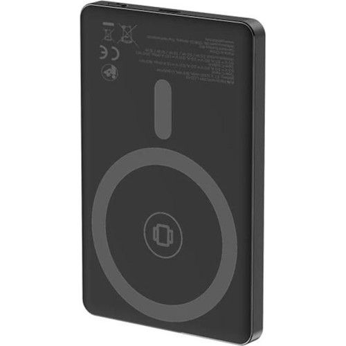 Gembird Powerbank magnética LCD wir 15W 5000mAh-IA3 Gembird Powerbank magnética LCD wir 15W 5000mAh