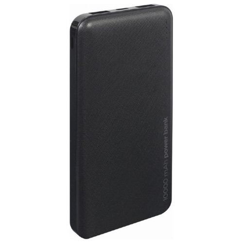 Gembird PB10-02 bater&Atilde;&shy;a externa Pol&Atilde;&shy;mero de litio 10000 mAh Negro
