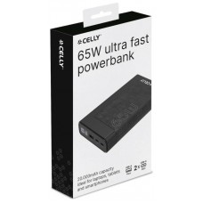 Celly Powerbank PD65W 20000 mAh 65w EVO Negra