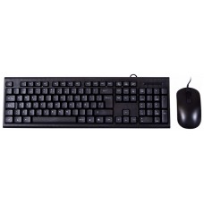 COMBO TECLADO/RATON COOLBOX USB NEGRO (PC-CASE)