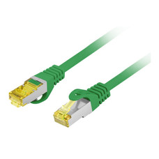 CABLE RED LANBERG LATIGUILLO CAT.6A S/FTP LSZH CU 1M VERDE FLUKE PASSED-DI0 CABLE RED LANBERG LATIGUILLO CAT.6A S/FTP LSZH CU 1M VERDE FLUKE PASSED