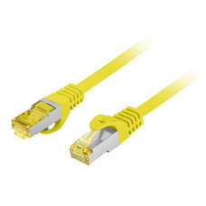 CABLE RED LANBERG LATIGUILLO CAT.6A S/FTP LSZH CU 1M AMARILLO FLUKE PASSED-DI0 CABLE RED LANBERG LATIGUILLO CAT.6A S/FTP LSZH CU 1M AMARILLO FLUKE PASSED