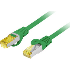 CABLE DE RED LANBERG LATIGUILLO CAT.6A S/FTP LSZH CU 2M VERDE FLUKE PASSED-DI1 CABLE DE RED LANBERG LATIGUILLO CAT.6A S/FTP LSZH CU 2M VERDE FLUKE PASSED
