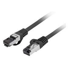 CABLE RED LANBERG LATIGUILLO CAT.8.1 S/FTP LSZH CU 1M NEGRO FLUKE PASSED-DI1 CABLE RED LANBERG LATIGUILLO CAT.8.1 S/FTP LSZH CU 1M NEGRO FLUKE PASSED