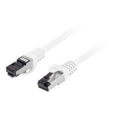 CABLE RED LANBERG LATIGUILLO CAT.8.1 S/FTP LSZH CU 1M BLANCO FLUKE PASSED-DI1 CABLE RED LANBERG LATIGUILLO CAT.8.1 S/FTP LSZH CU 1M BLANCO FLUKE PASSED