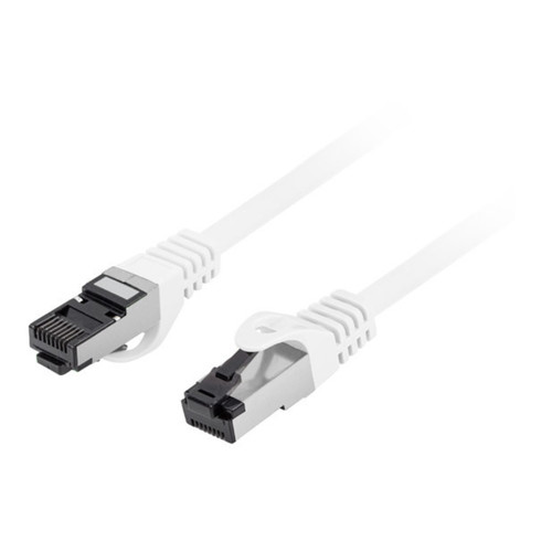 CABLE RED LANBERG LATIGUILLO CAT.8.1 S/FTP LSZH CU 3M BLANCO FLUKE PASSED