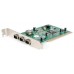 STARTECH TARJETA FIREWIRE PCI 4 PUERTOS