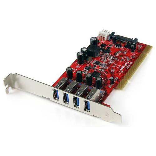 Tarjeta puertos startech pciusb3s4 4x usb