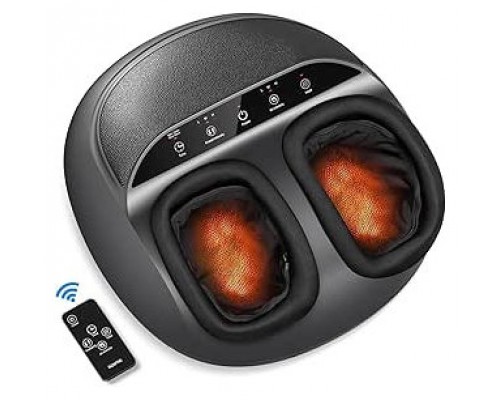 RENPHO  SHIATSU FOOT MASSAGER - COMPACT - WITH REMOTE CONTROL - BLACK