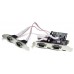 Tarjeta pci express startech pex4s553 4