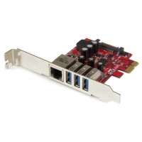 Tarjeta red startech pexusb3s3ge 1x rj45