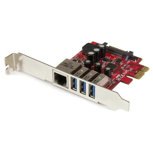 Tarjeta red startech pexusb3s3ge 1x rj45