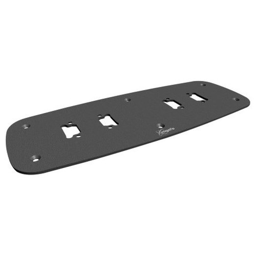 VOGELS PFF 7070 FLOOR MOUNT PLATE DOUBLE BLACK (PFF7070)-MR23 VOGELS PFF 7070 FLOOR MOUNT PLATE DOUBLE BLACK (PFF7070)