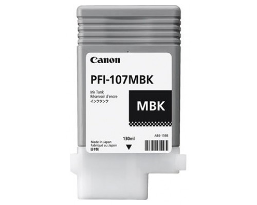 Canon IPF 670/680 Cartucho Negro Mate PFI107MBK