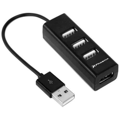 Hub usb portatil phoenix 4 puertos-MR1 Hub usb portatil phoenix 4 puertos