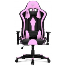 Silla gaming phoenix tournament negra rosa