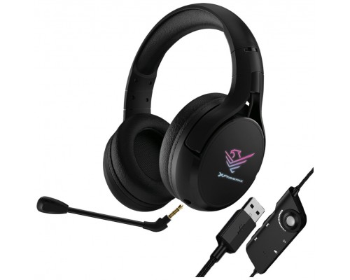 Auriculares gaming xspectrum rgb con cable