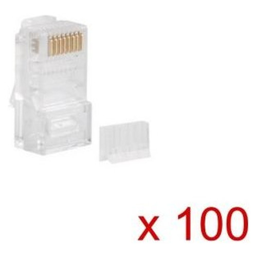 Conector cat6 lanberg utp 8p8c pack