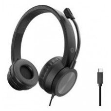Auriculares conceptronic polona05bc usb - c negro