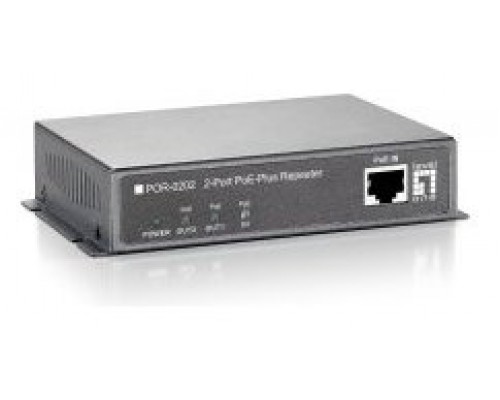 POE EXTENDER LEVEL ONE POR-0202 PoE-PLUS 2 PUERTOS
