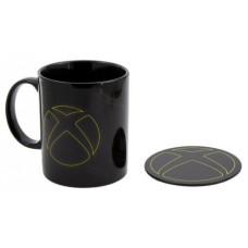 SET TAZA Y POSAVASO XBOX "JUMP IN" 300 ML PALADONE REDSTRING PP10613XB