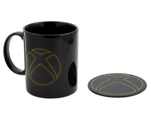 SET TAZA Y POSAVASO XBOX "JUMP IN" 300 ML PALADONE REDSTRING PP10613XB