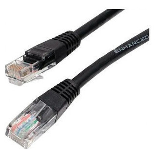 CABLE RED GEMBIRD UTP CAT5E MOLDEADO 0,5M NEGRO-DI0 CABLE RED GEMBIRD UTP CAT5E MOLDEADO 0,5M NEGRO