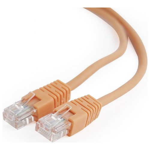 Cable CAT5E UTP moldeado 0,25m Naranja